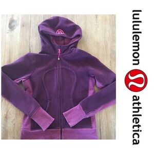 lululemon athletica Purple and Pink Hooded Jacket
